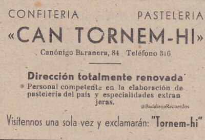 Retall de diari on surt l'expressió "Can Tornem-hi"