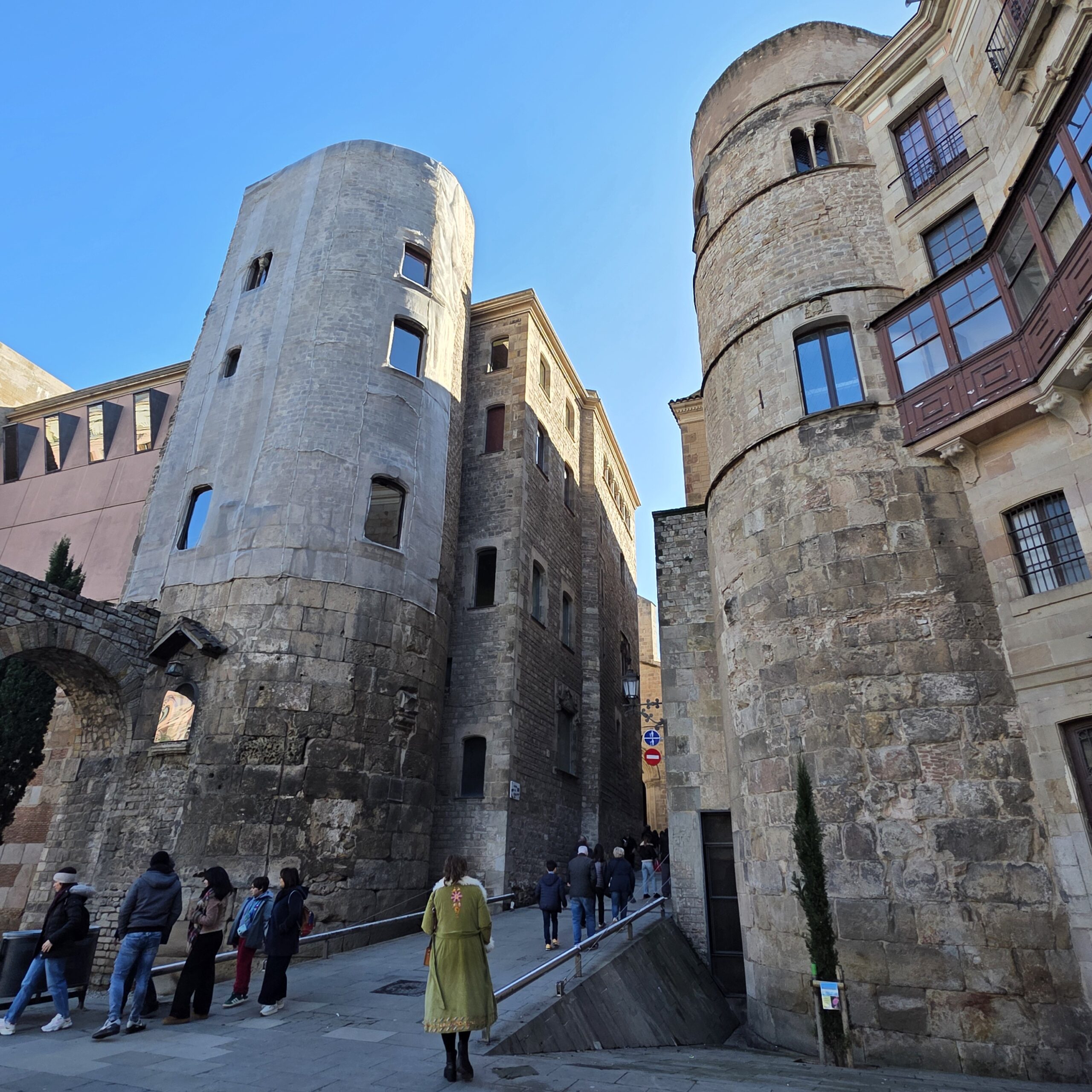 Porta Praetoria de la muralla de Barcino