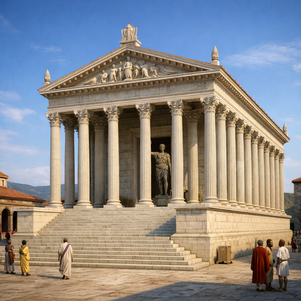 Recreació Temple August